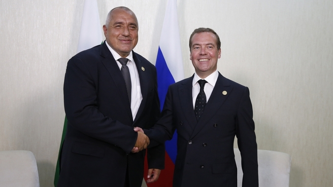 Встреча с Премьер-министром Республики Болгария Бойко Борисовым