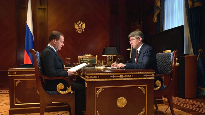 Встреча с главой Республики Бурятия Алексеем Цыденовым