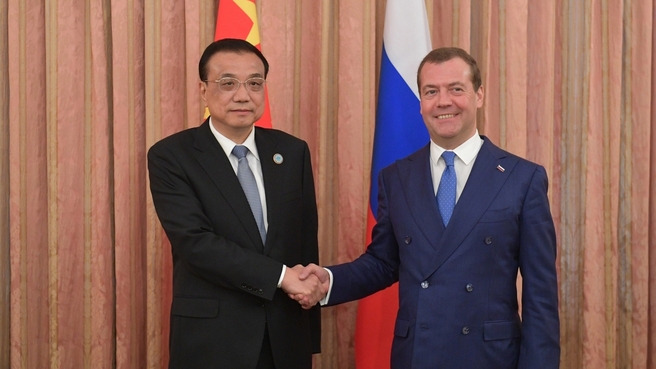 Meeting with Prime Minister of the People’s Republic of China Li Keqiang