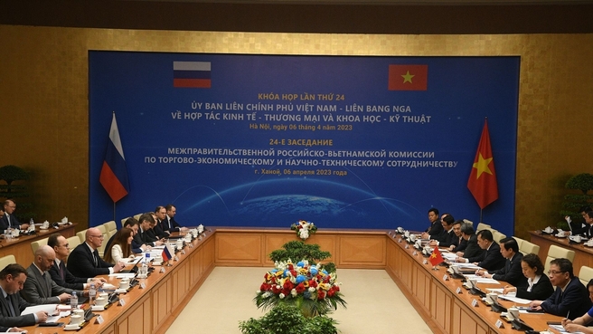 24-е заседание Российско-Вьетнамской Межправительственной комиссии по торгово-экономическому и научно-техническому сотрудничеству