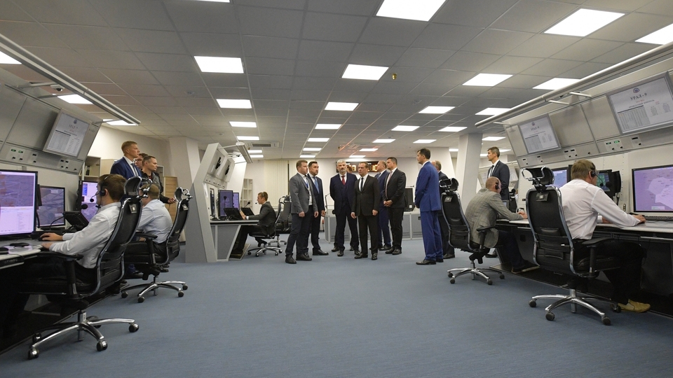 Посещение Екатеринбургского укрупнённого центра Единой системы организации воздушного движения