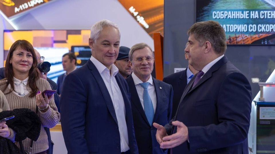Андрей Белоусов и Виталий Савельев открыли экспозицию «Россия в движении» на выставке-форуме «Россия» на ВДНХ