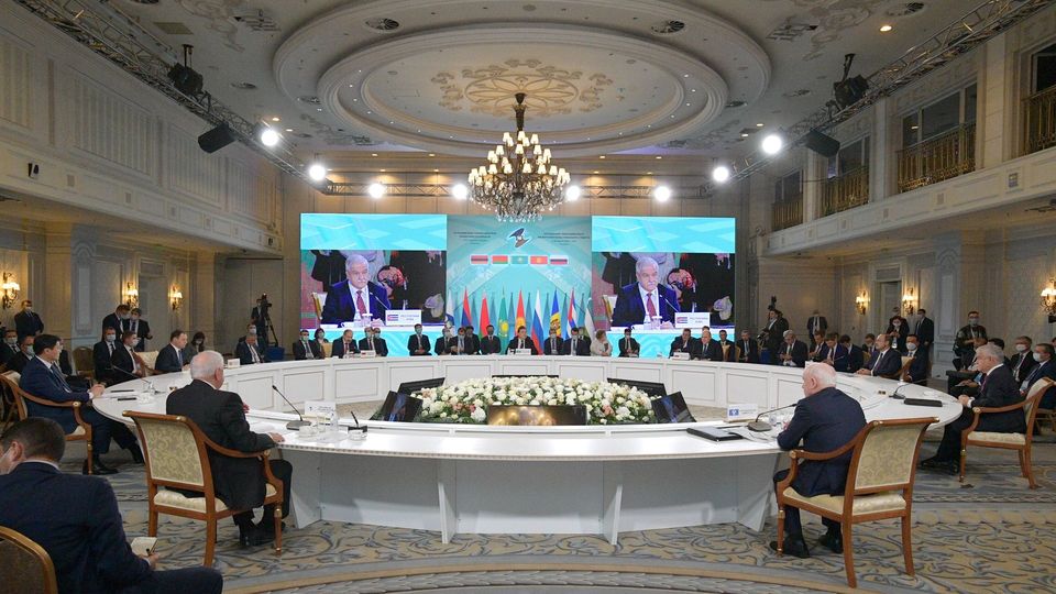Заседание Евразийского межправительственного совета
