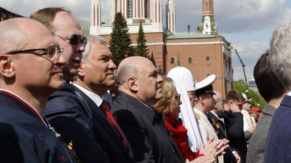 На военном параде в честь 78-й годовщины Победы в Великой Отечественной войне