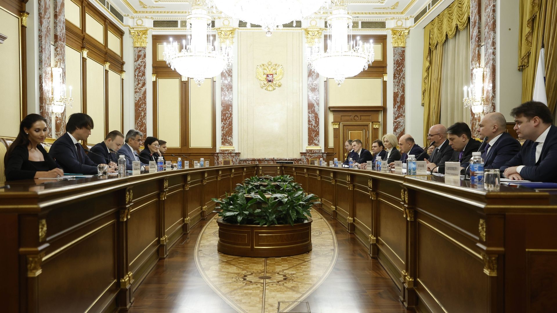 Встреча Михаила Мишустина с депутатами фракции «Новые люди» в Государственной Думе