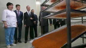 Поездка Дмитрия Медведева в Сахалинскую область