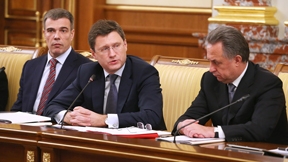 Сообщение Александра Новака на заседании Правительства